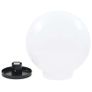 LED Bowl Lamps 4 pcs Spherical 40 cm PMMA Image 3