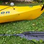 2x Single Kayaks (Sit-on + Sit-in) + 2 Paddles, Spraydeck, Buoyancy Bags, Pump & Universal 2-Kayak Roof Rack Image 3