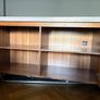 Modern walnut sideboard with stone top Image 10