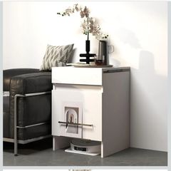 Robot vaccum cleaner cupboard