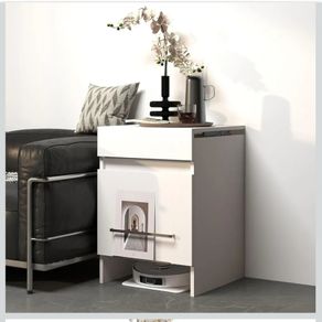 Robot vaccum cleaner cupboard