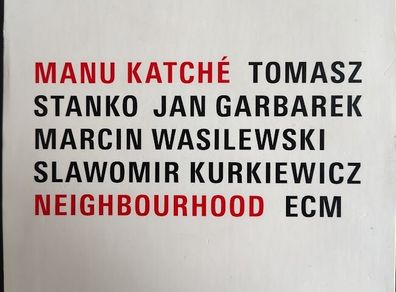 Manu Katche - Neighbourhood CD (2005) Contemporary Jazz ECM Records w/Slipcase EX+