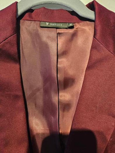 Van Heusen Burgundy Blazer  XS  Brand New