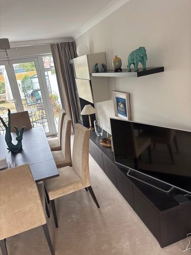 Bo Concept dining suite and wall and floor unit