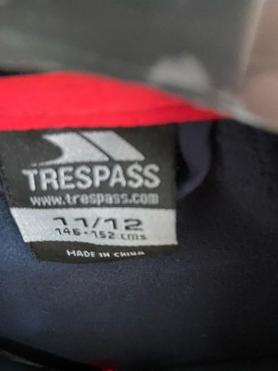Trespass jacket 11-12yrs