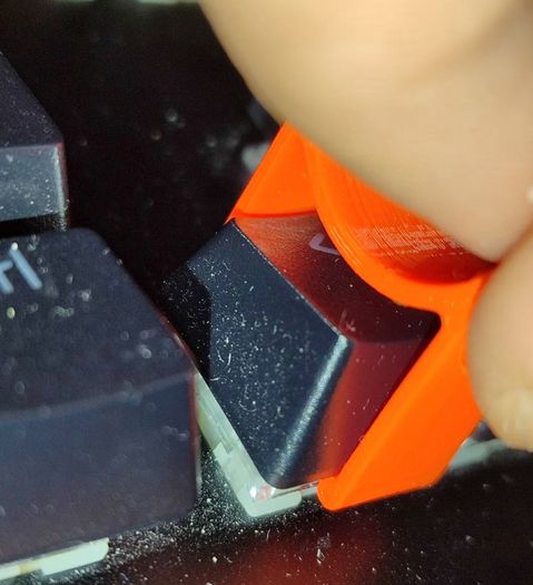 Mechanical Keycap Puller "Apex-Puller Supreme" Ergonomic Removal Tool - Fits Cherry MX, Gateron, Kailh Custom Keyboard Maintenance Essential