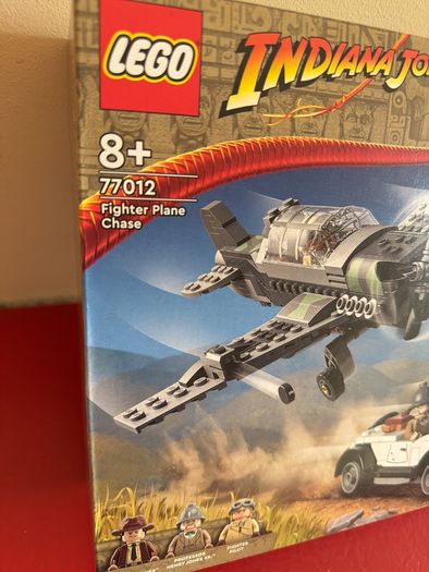 lego Indiana jones fighter plane chase 77012