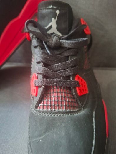 Nike Jordan/Colour: Black/Red..Size: 8.5 UK..43 EU
