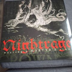 NIGHTRAGE- Wearing a Martyr's Crown- LP- 100 red pressing