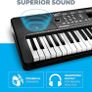 54 Key Keyboard Piano with Speakers, Microphone, 300 Sounds, 300 Rhythms, 40 Demo Songs, Educational Tools and Music Rest (FREE SHIPPING) Image 6