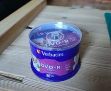 Verbatim 4.7GB 16x Wide Inkjet Printable DVD+R - 50 Pack Spindle