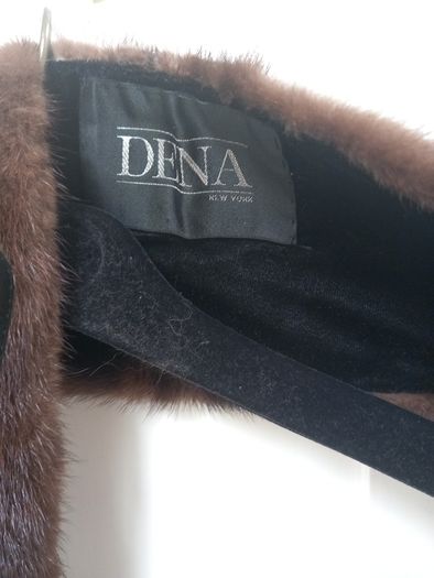 Mink Stole/Collar ( Small) Rich Brown colour.