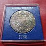 Austria  Silver 1 Thaler - Maria Theresia 1780 SF  Silver .833 Coin Restrike Image 5