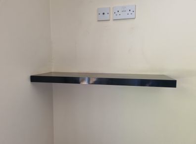 Black Gloss Shelf