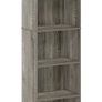 Luder 5-tier Reversible Color Open Shelf Bookcase Multiple Colours Available, See Photos Image 2