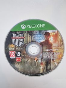 Sleeping Dogs Definitive Edition  disc only. Xboxone
