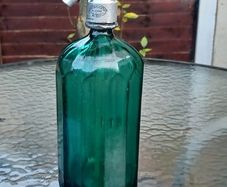 Antique Coloured Soda syphon