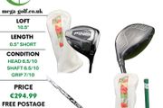 Ping G425 SFT Driver / 10.5 Degree / Kuro Kage 70 X-Stiff