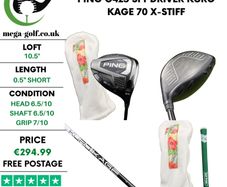 Ping G425 SFT Driver / 10.5 Degree / Kuro Kage 70 X-Stiff