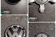 Branded wheel caps