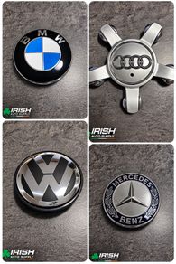 Branded wheel caps