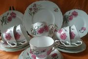 Royal Stafford Peony Rose ChinaTeaset
