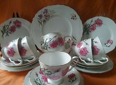 Royal Stafford Peony Rose ChinaTeaset