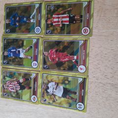 Topps Premier League Flagship 2026/27 - small lot of Yellow Voltage Parallel Cards