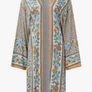 Emery Rose open-front floral bohemian kimono cardigan Size L Image 2