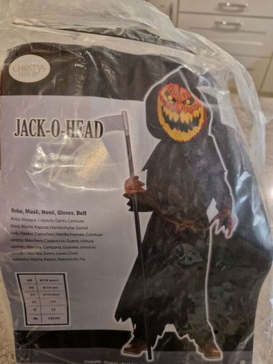halloween jack of head costume