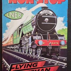 Flying Scotsman, railway, vintage style metal sign .