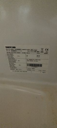 Motorhome fridge