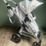 Dolls Pram, doll bay carrier & crib Image 2