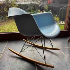 Rocker arm chair, mid-century design style