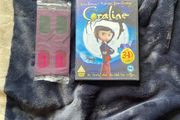 Coraline 2 Disc Collector's Edition DVD W/Glasses