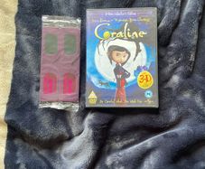 Coraline 2 Disc Collector's Edition DVD W/Glasses