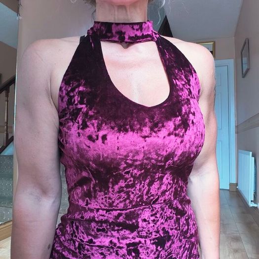 Very elegant velvet dress, size 12