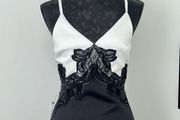 Brand New Stunning Ladies Black &amp; White Dress from Lipsy. Size UK 10 / EU 38