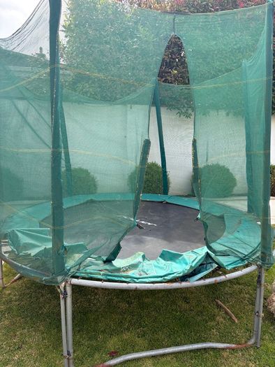Free Trampoline Now Dismantled Going Into A Skip This Week