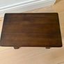 Zara Home Acacia wood small stool Image 3