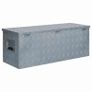 Aluminium Box 110.5x38.5x40 cm Silver Image 3