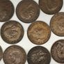 Great Britain 1/4d Farthing Lot 1886 1934 1926 1939 1943 1944 1945 1947 1951 1952x2 Image 7