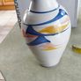 Stoneware Jackson Pottery kilkanny Ireland Modern Design Vase 11 inches Design Image 8