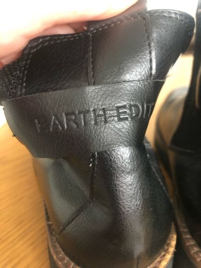 Leather Ankle Boots. Size 4 /37