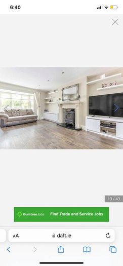 Marble fireplace & Stanley Stove for Sale