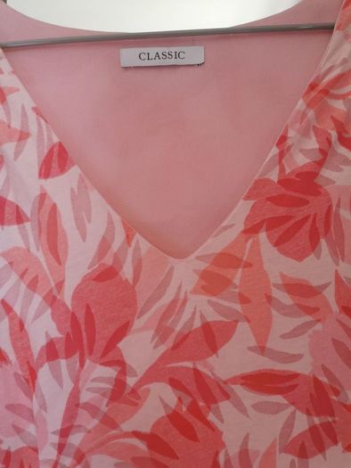 M&S pink mix dress UK 12