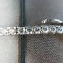 Vintage Sterling Silver 925 Emerald Green Bracelet   Emerald Wedding Bracelets Art Deco Jewelry L-7,5   9,80g Image 9