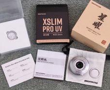 Brightin Star 28mm f2.8 XSlim Pro-M Lens - Liquid Silver (Leica M Mount)