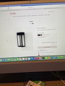 Outdoor wall light
