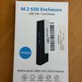 M.2 NVME Enclousure, USB-C External M.2 SSD Enclosure with USB Hub, M.2 Hard Drive Enclousure Supports 2242/2260/2280 M.2 SSD, USB 2.0/SD/TF Card Image 2